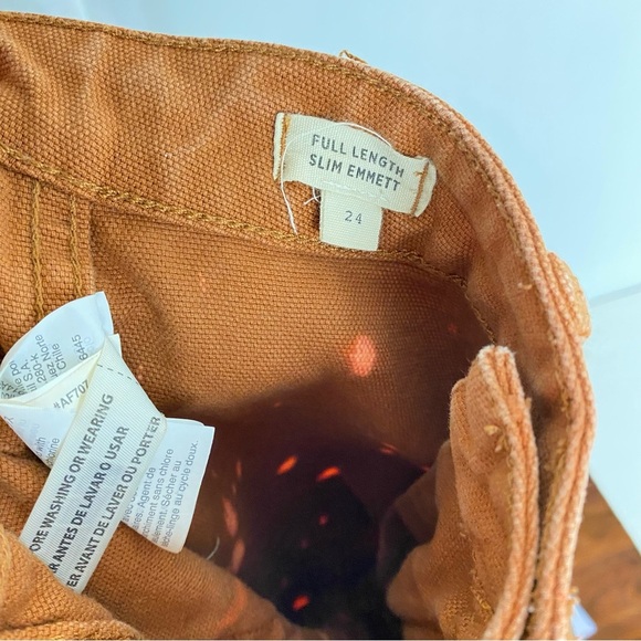 Madewell Emmett Wide Leg Jeans Pants Womens Size 24 XS Upcycled Floral Mandala - Picture 9 of 14